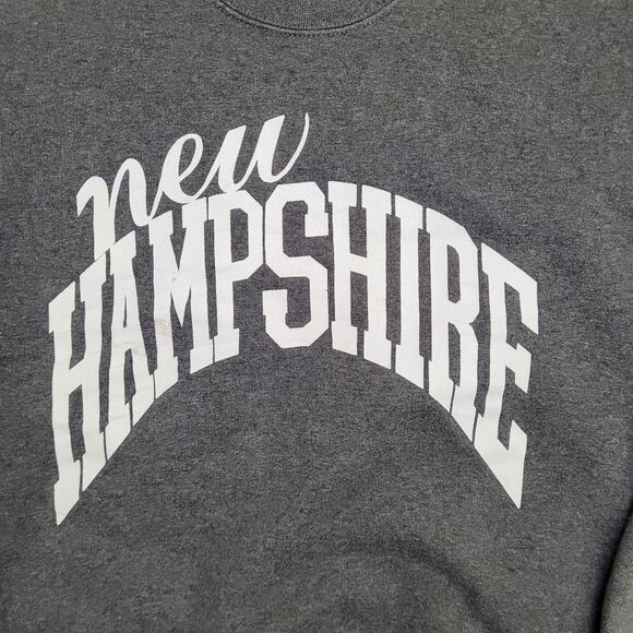 Vintage New-Hampshire Sweatshirt Womens 2XL 24x24 Boxy - Picture 3 of 12